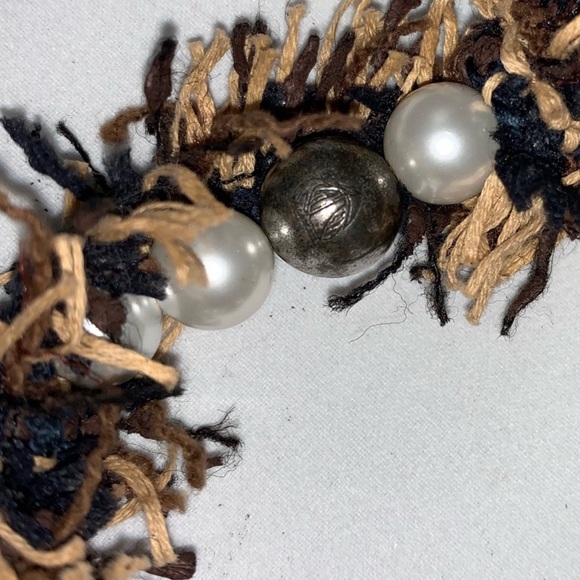Lanvin Tweed Pearl Necklace - Picture 6 of 7
